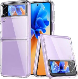 Schutzhülle für Samsung Galaxy Z Flip 4 Hülle Transparent Slim Cover Clear Case