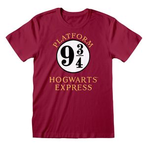 Harry Potter T-Shirt XL Hogwarts Express Rot