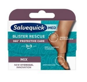Salvequick Med Blister Rescue Finger Slices 360 schützende Pflege 1op.-6pcs