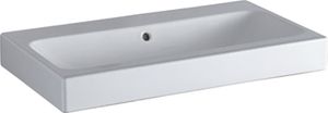 Geberit Waschtisch iCon ohne Hahnloch, mit Überlauf 750 x 485 mm weiß