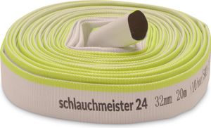 Ø 1 1/4 Zoll - 32 mm, 20 Meter Industrieschlauch | Bauschlauch | Flachschlauch