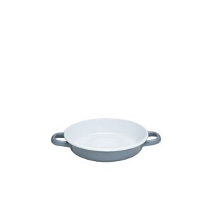 Riess Emaille Eier-Servierpfanne Ø 18 cm Pure Grey hellgrau