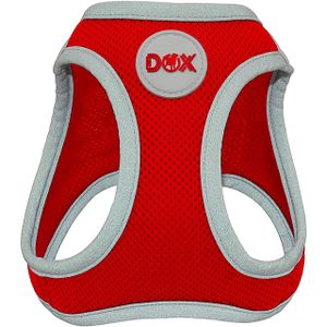 DDOXX BRUSTGESCHIRR AIR MESH - Braun Brustumfang: 48-55 Cm