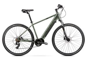 Elektrický Trekingový bicykel Romet E-ORKAN 1 Zelená - L