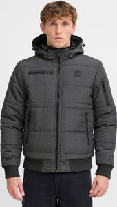 BLEND BHBoris Herren Jacke Winterjacke Steppjacke gefüttert mit Kapuze Reißverschlusstaschen Rippbündchen Regular fit