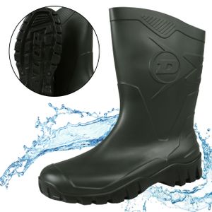 DUNLOP Grüne Unisex-Gummistiefel, Sicherheitsgummistiefel 47 EU / 12 UK