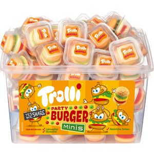 Trolli Party Burger Minis z pianki cukrowej i gum owocowych 600g