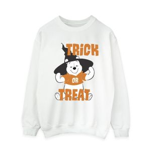 Disney - "Winnie The Pooh Trick Or Treat" Sweatshirt für Damen BI42962 (XL) (Weiß)