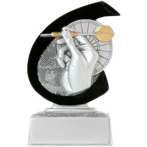 Karten Skat Poker Pokal ARLES Trophäe Preis 10 cm hoch Minipokal 