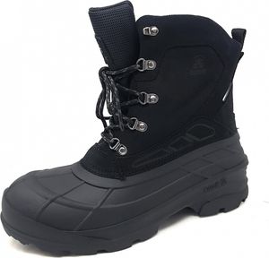 Kamik  Herrenschuhe Stiefel Schnürer Gummistiefel Schwarz Freizeit, Schuhgröße:45 EU
