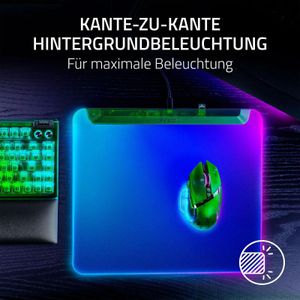 Razer Firefly V2 Pro, Grün, Einfarbig, USB, RGB, Anti-Rutsch-Basis, Gaming-Mauspad