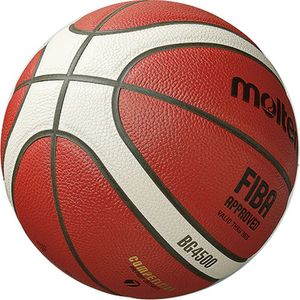 Piłka do koszykówki Molten B6G4500 FIBA Matchball Matchball pomarańczowa Gr 6