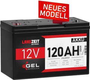 Langzeit Gel Akku 120Ah 12V