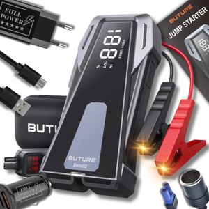 Powerbank 12V Rozrusznik Booster Jump Starter Urządzenie Rozruchowe 2500A BUTURE Beta 02 + Akcesoria Full Power