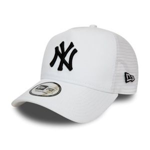 New Era A-Frame Trucker Cap - BASIC New York Yankees weiß