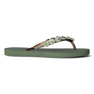 Uzurii Beatrix Damen Flip Flops Army Green Größe 37/38