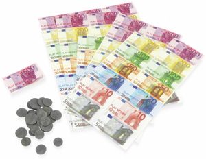 Eddy Toys - Banknoty I Monety Eur Do Zabawy / Gier 90 Szt.