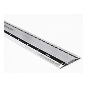 Aluminium-Lineal 30 cm rutschfest