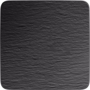 Villeroy & Boch Manufacture Rock Servierplatte quadr. 32,5 cm