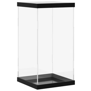 vidaXL Vitrine Transparent 20x20x38 cm Acryl