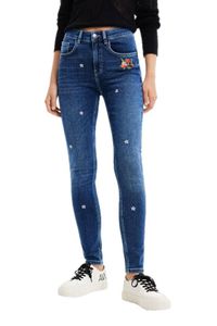 DESIGUAL Jeans Damen Baumwolle Blau GR76748 - Größe: 40