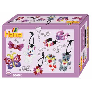 Hama Bügelperlen midi "Modeschmuck" Geschenkpackung 2.000 Bügelperlen