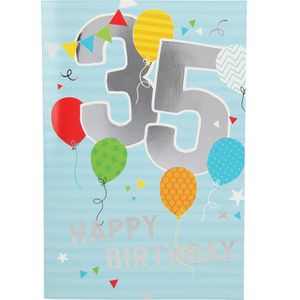 Depesche Zahlenkarten mit Musik 35 Happy Birthday