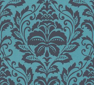 A.S. Création Barocktapete Attractive Tapete mit Ornamenten Vliestapete blau grau 10,05 m x 0,53 m