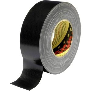 3M Premium Gewebe Klebeband 389 25 mm x 50 m schwarz