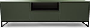 TV-Schrank Genua, Fernsehtisch mit 2 Türen und 1 Schublade, Lowboard in Größe: 160 x 48,5 x 45 cm, Fernsehschrank in Farbe: Creme TV-Schrank Genua, Fernsehtisch mit 2 Türen und 1 Schublade, Lowboard in Größe: 160 x 48,5 x 45 cm, Fernsehschrank in Farbe: Creme