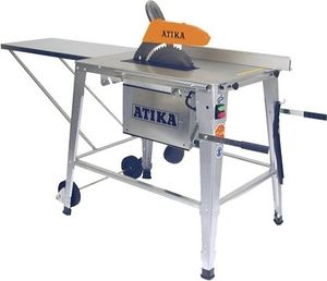 Tischkreissäge Atika HT 315 3000 W, vormontierter Sägetisch mit Spankasten und Motor