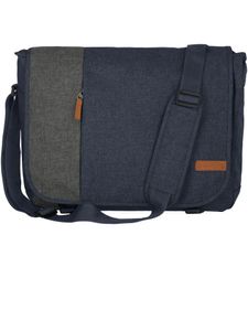travelite Basics Messenger Bag Marine / Grey
