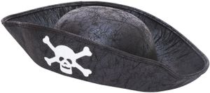 Piratenhut mit Totenkopf für Kinder