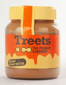 Treets Spread Creamy Peanut-Butter 340g