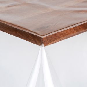 Tischfolie 140Breit - 0,3mm Dick Klar | Tischdecke | Wachstischdecke, Maße:240 x 140 cm