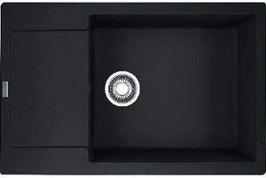 Franke Maris - Fragranit-Spüllbecken MRG 611-78 BB, 780x500 mm, schwarz matt 114.0637.575