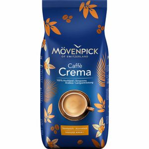 Mövenpick Caffe Crema cała kawa ziarnista aksamitnie gładka aromatyczna 1000g