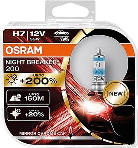 Žiarovka H7 OSRAM Night Breaker Laser +220% 64210NB220-2HB BOX