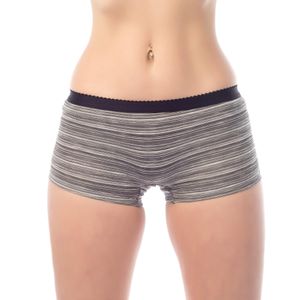 Bongual ® 5x Damen Unterhose Shorts Hotpants Sport Melange 42 blaumix