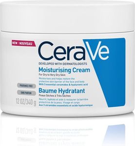 Hydratační krém pro suchou až velmi suchou pokožku (Moisturising Cream), 340 ml