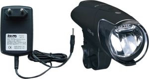 LED-Akkuscheinw. b&m Ixon IQ Premium 80 Lux mit Netzgerät und Akkus