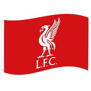 Liverpool FC - Fahne TA4605 (Einheitsgröße) (Rot)