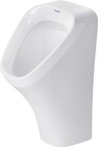Duravit Urinal DURASTYLE 300 x 340 mm, Zulauf von hinten, ohne Fliege weiß