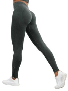 Dámské neprůhledné legíny s vysokým pasem - SPRINTLEGS Black L