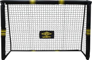 Umbro Fußballtor 240 x 160 x 85 cm - Fußball Tor - Fussballtore für Garten Kinder und Erwachsene - Trainingszubehör - Metall - Schwarz/Gelb Umbro Fußballtor 240 x 160 x 85 cm - Fußball Tor - Fussballtore für Garten Kinder und Erwachsene - Trainingszubehör - Metall - Schwarz/Gelb