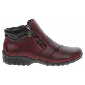 Rieker Stiefelette in rot, Gr. 42