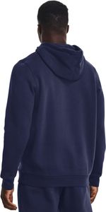 UNDER ARMOUR Essential Fleece Hoodie Herren 410 - midnight navy/white 3XL