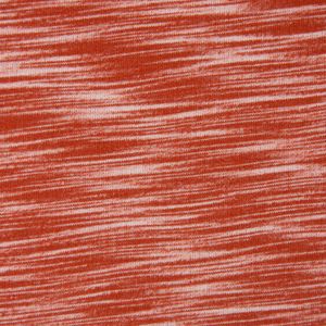 Sweatstoff Melange Streifen terrakotta creme meliert 1,5m Breite