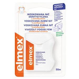 Elmex Nić dentystyczna woskowana 50m