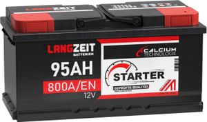 Langzeit Starter Autobatterie 95Ah 12V Langzeit Starter Autobatterie 95Ah 12V